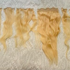 Luxurious 20" Blond "Real" Hair Extensions